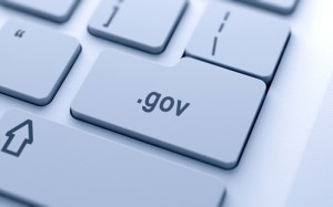 .gov button on a keyboard