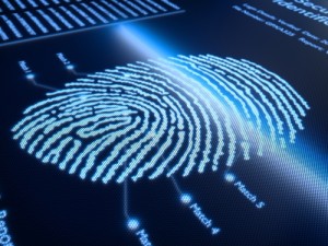 fingerprint close up