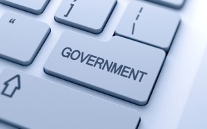 government key on a keyboard