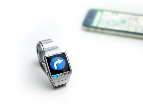 mobile and smart watch