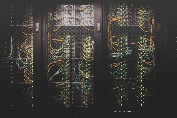 server and wires